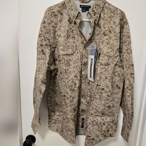 5.11 Digital Camo Long Sleeve Tactical Shirt Mens Size L